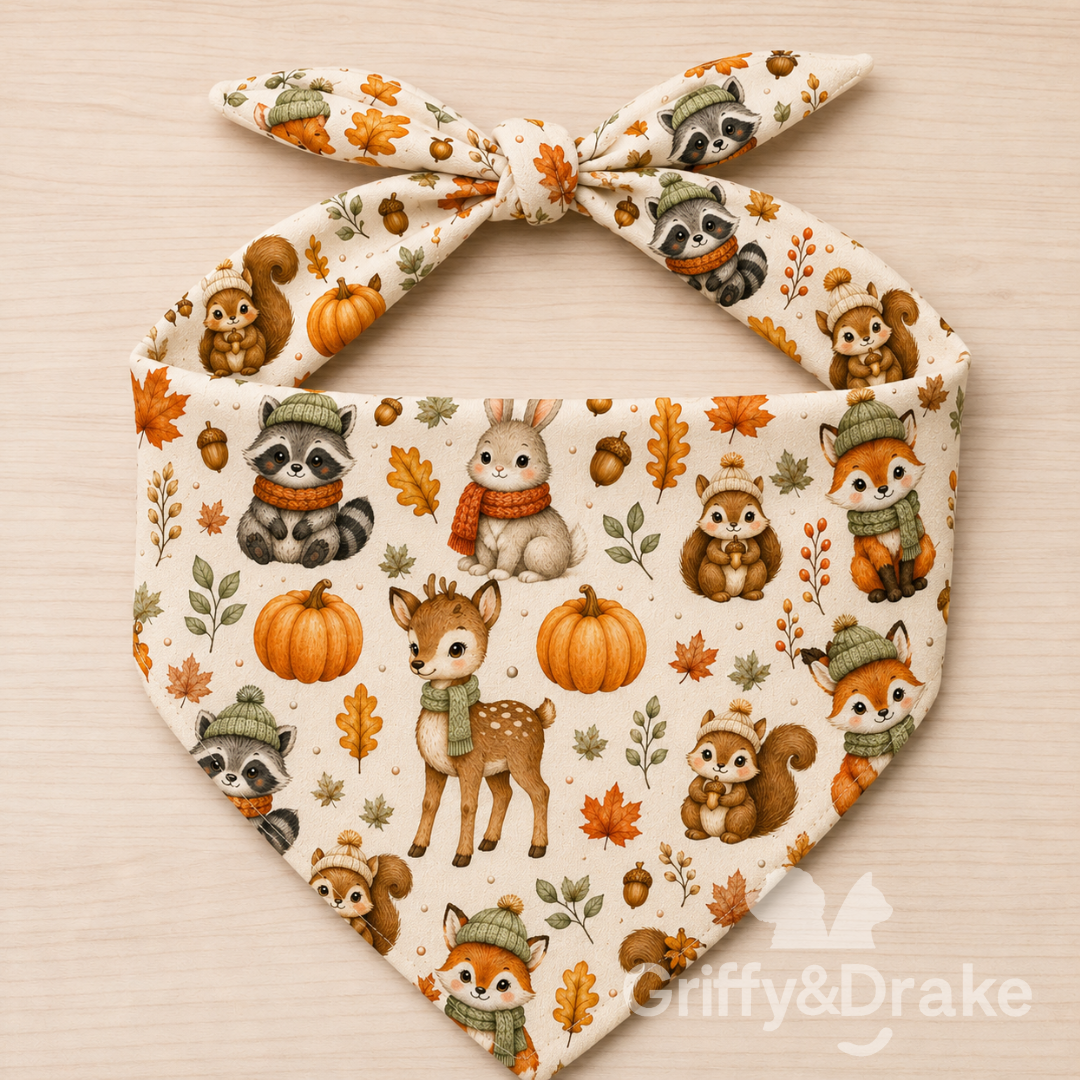 Preorder: Forest Friends Bandana - ANIMALS