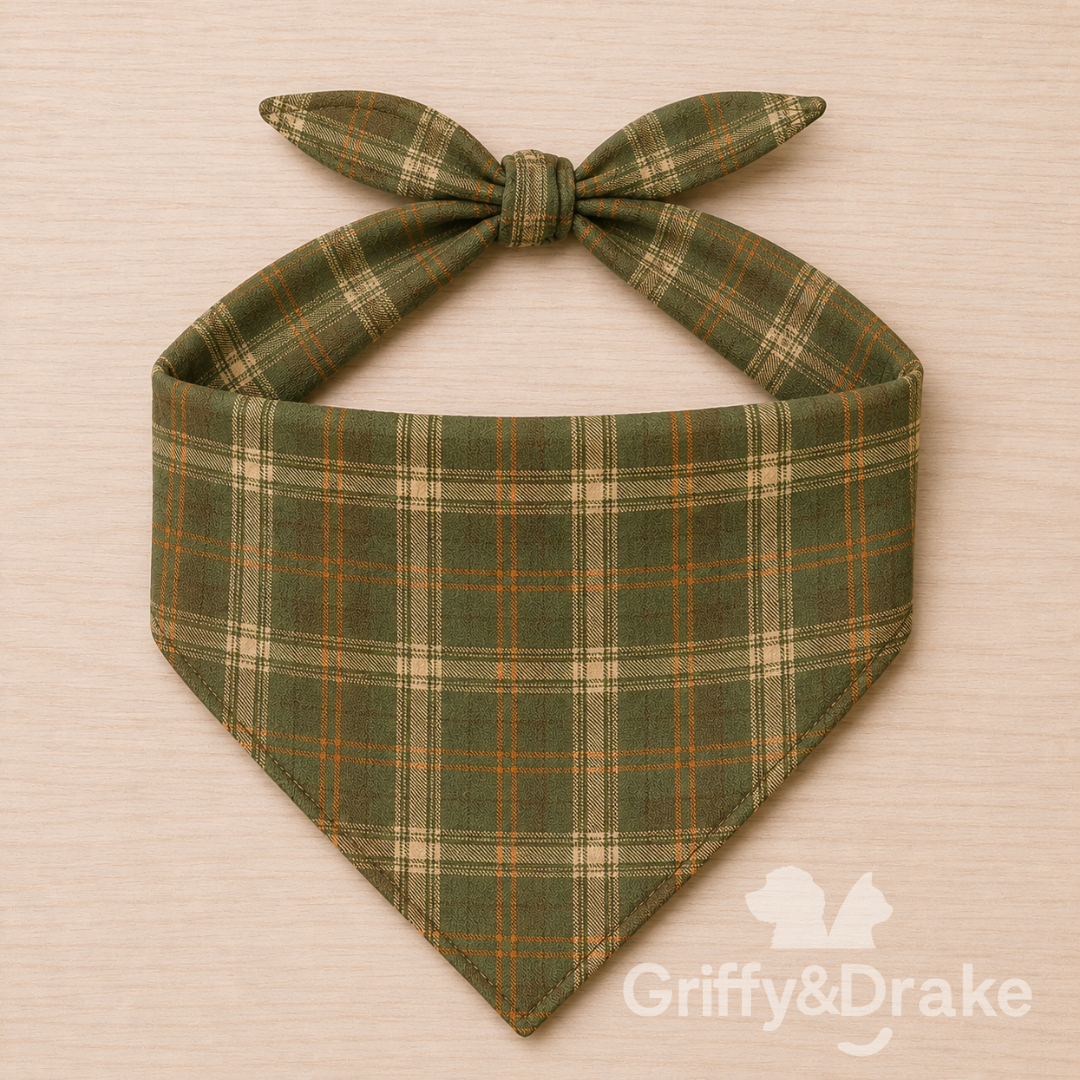 Preorder: Forest Friends Bandana - PLAID