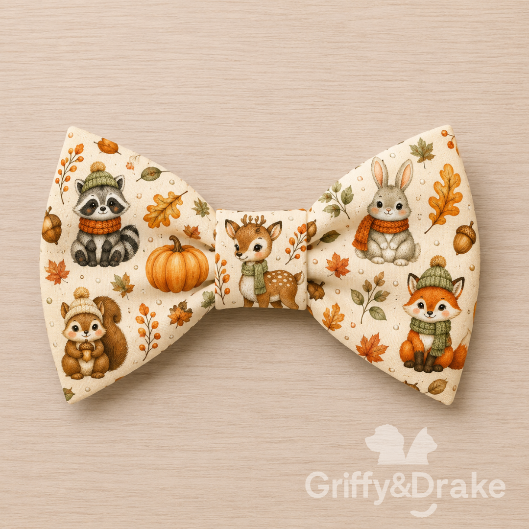 Preorder: Forest Friends Bow Tie - ANIMALS