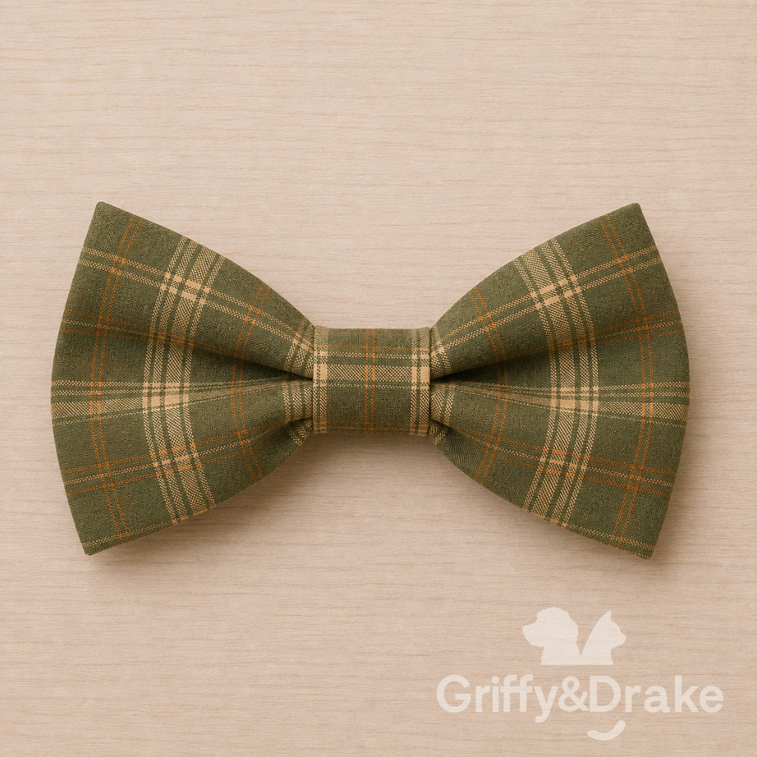 Preorder: Forest Friends Bow Tie - PLAID
