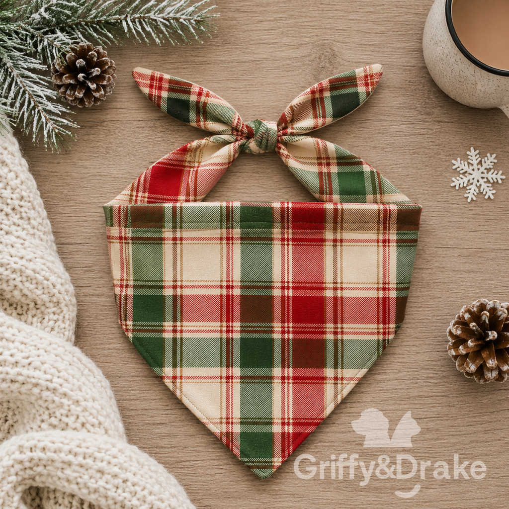 Preorder: Frosted Farm Bandana - PLAID