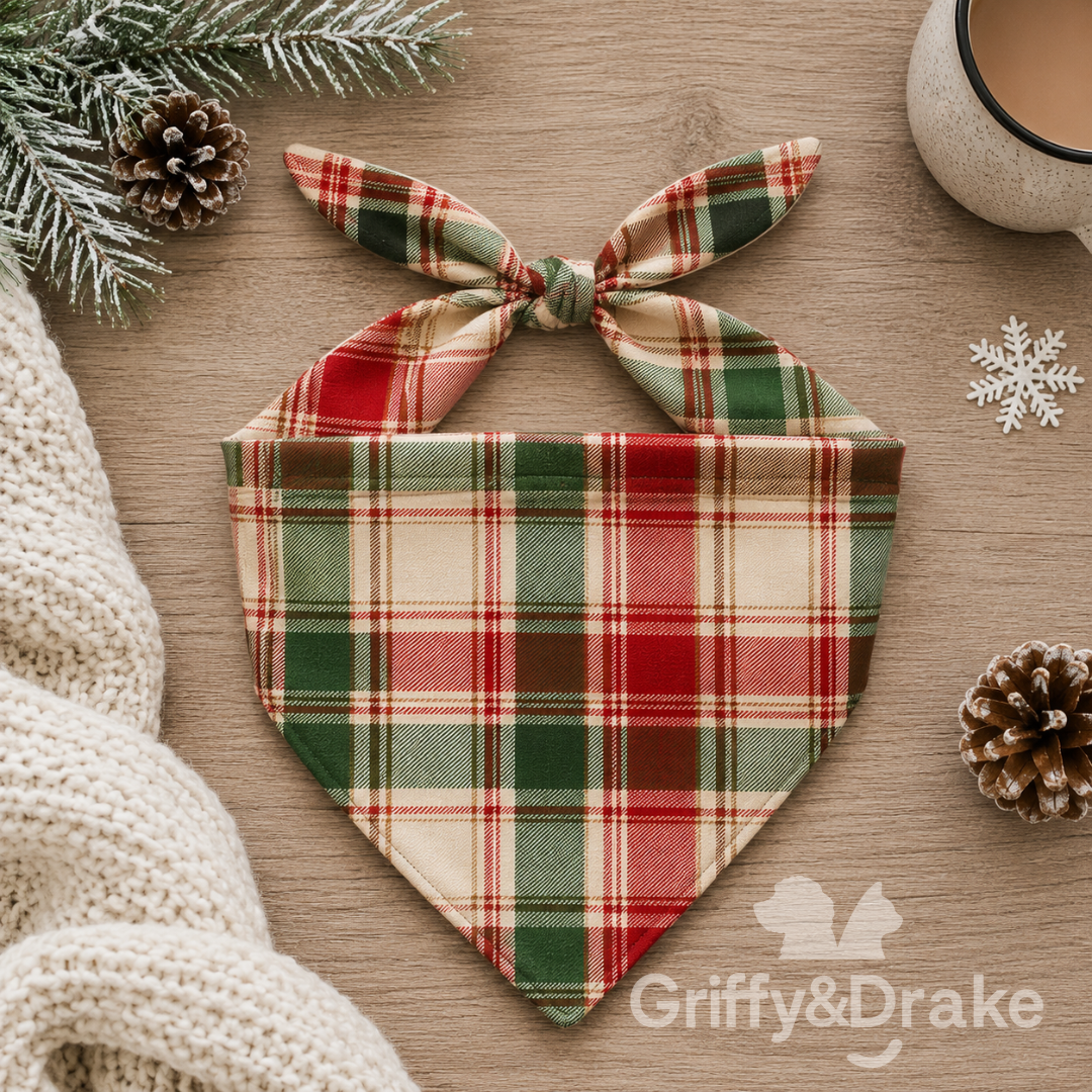 Preorder: Frosted Farm Bandana - PLAID