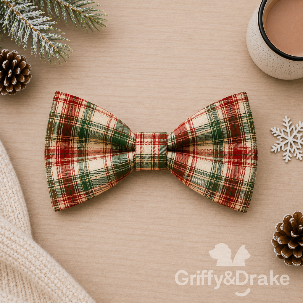 Preorder: Frosted Farm Bow Tie - PLAID