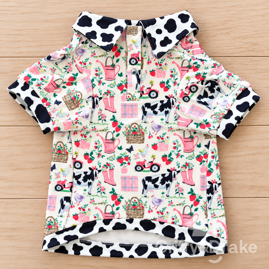 Holy Cow Collar Shirt