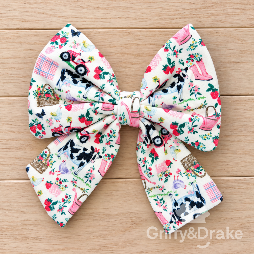 Holy Cow Sailor Bow