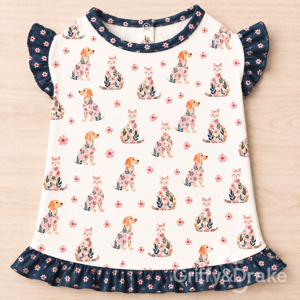 Petal Pets Ruffle Shirt