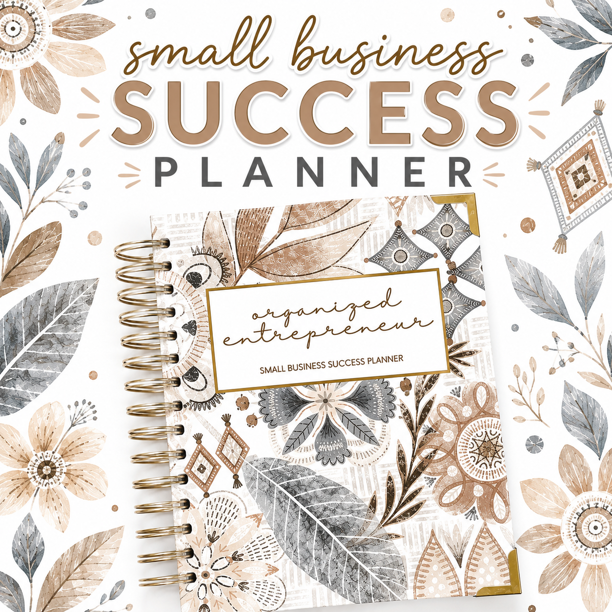 Small Business Success Planner-BOHO