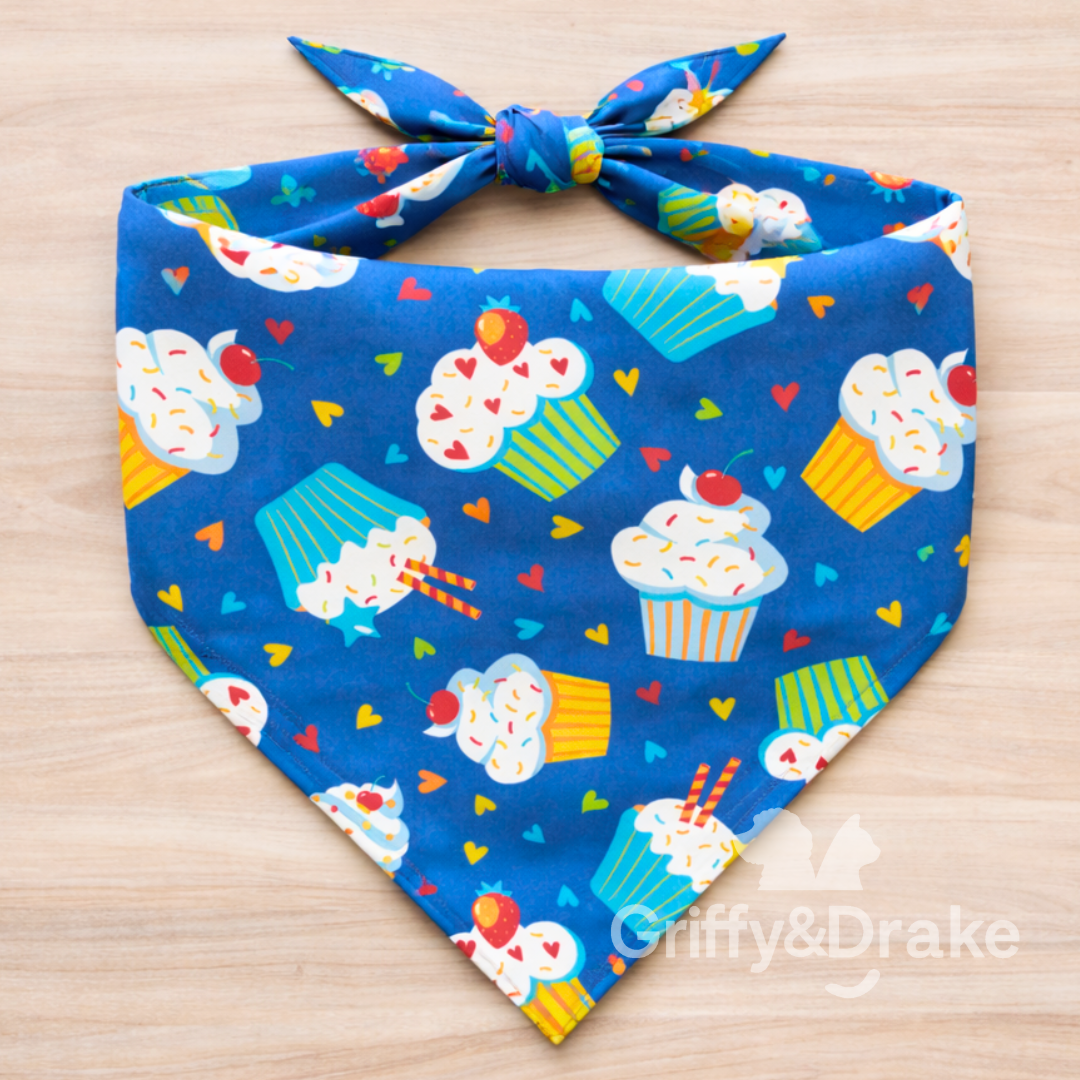 Cupcakes & Cuddles Bandana