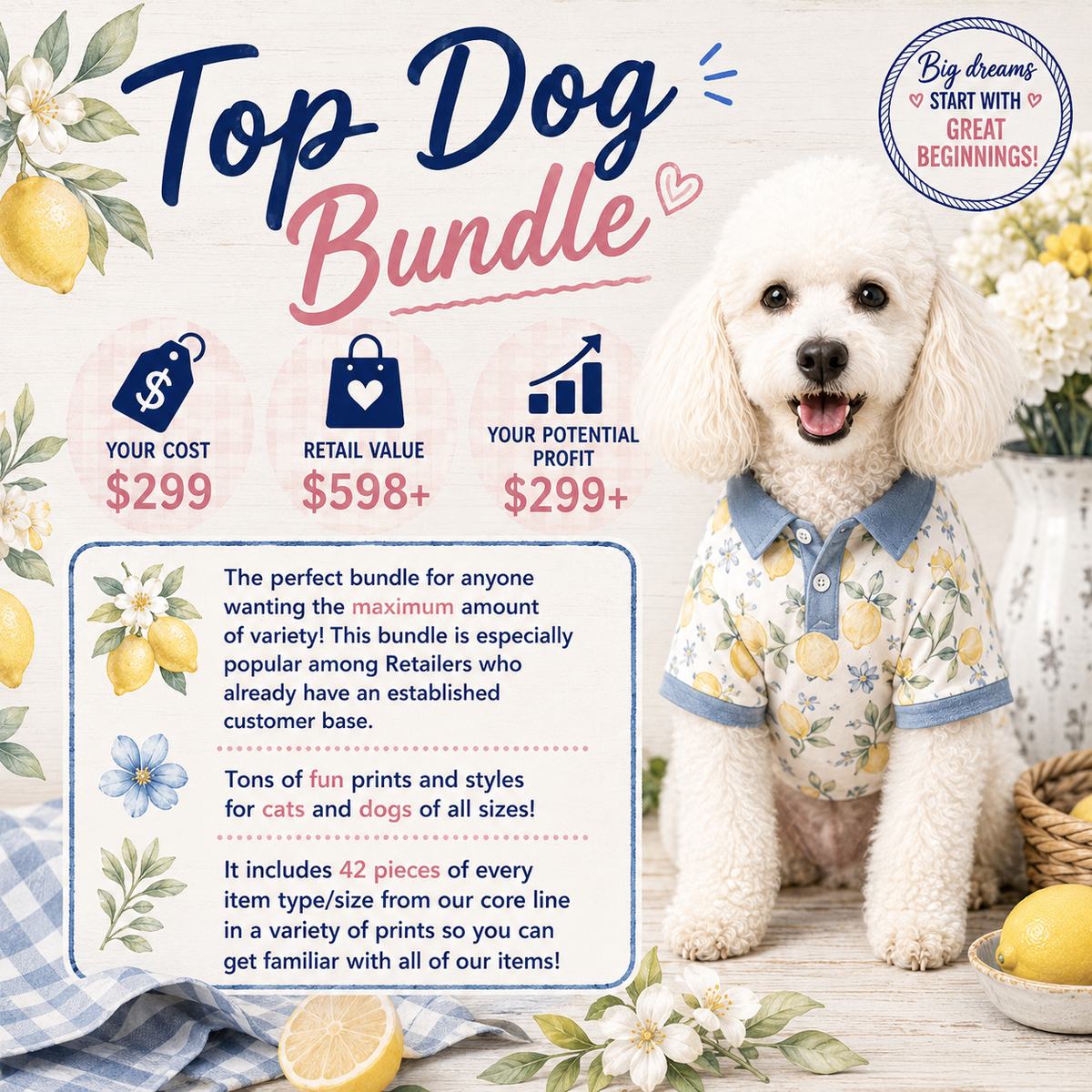 New Retailer Bundle: Top Dog